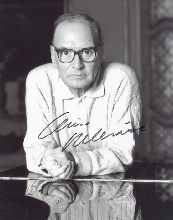 Ennio Morricone autograph