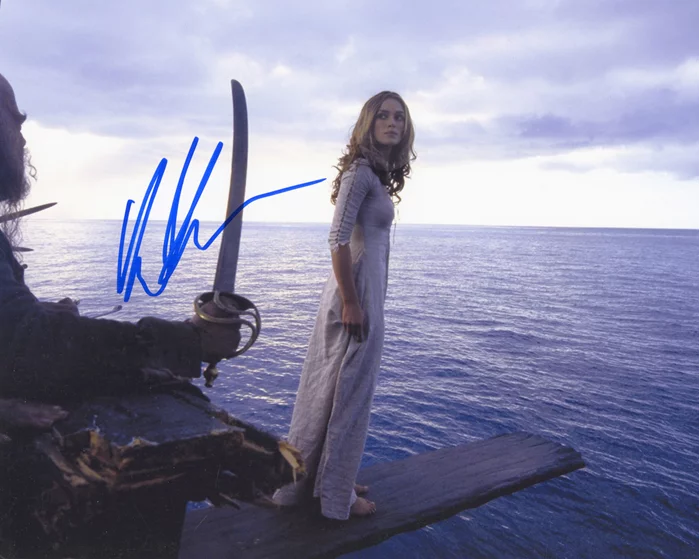 Keira Knightley autograph