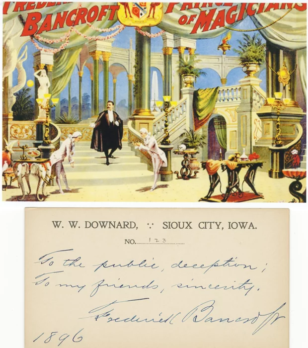Frederick Bancroft autograph