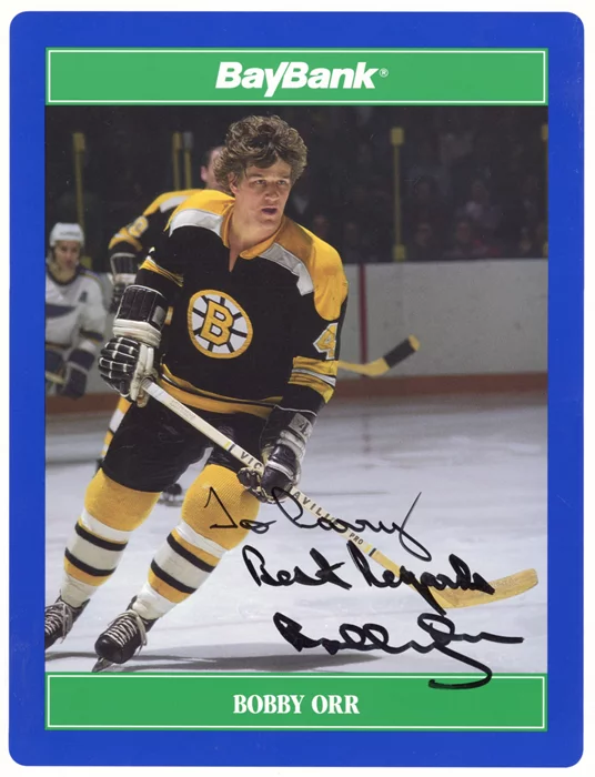 Bobby Orr autograph
