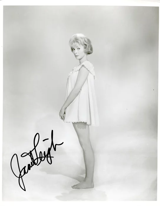 Janet Leigh autograph