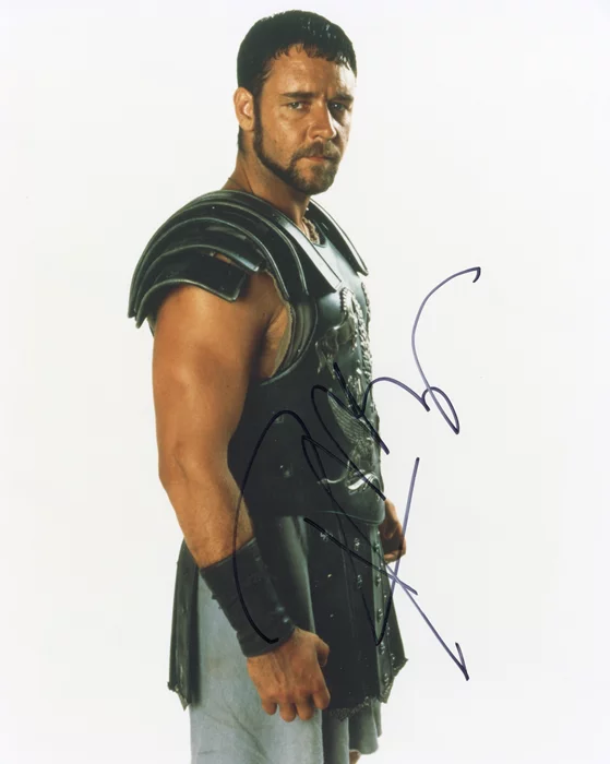 Russell Crowe autograph
