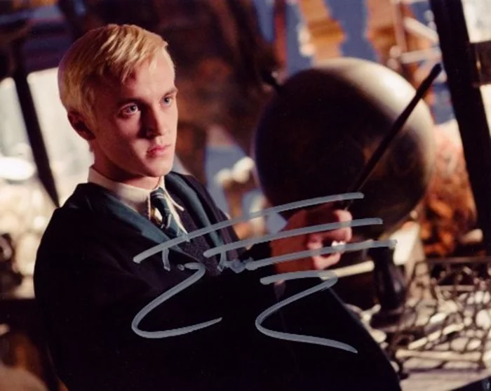 Tom Felton autograph
