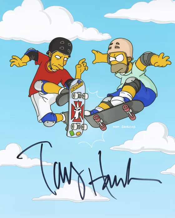 Tony Hawk autograph