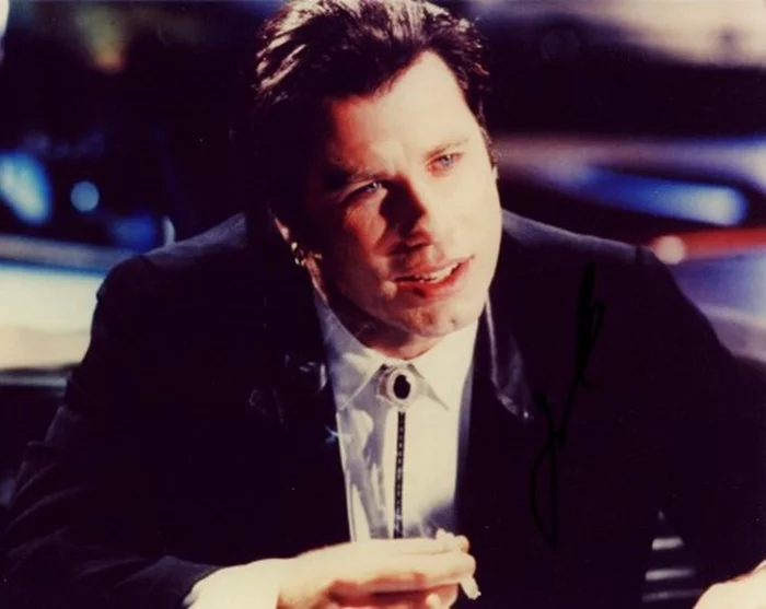 John Travolta autograph