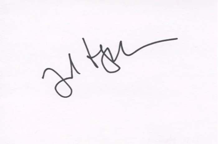 Josh Hopkins autograph