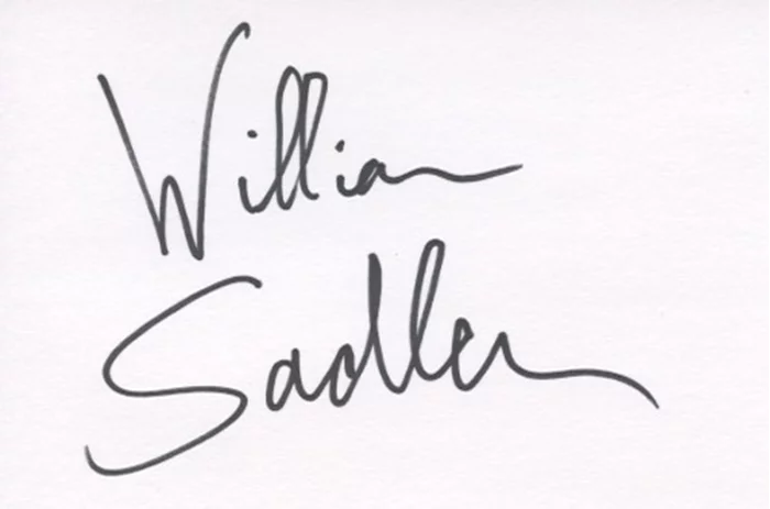 William Sadler autograph
