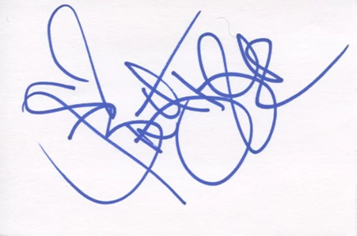 Buffy Tyler autograph
