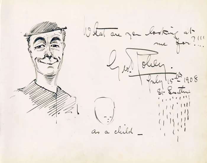 George Robey autograph