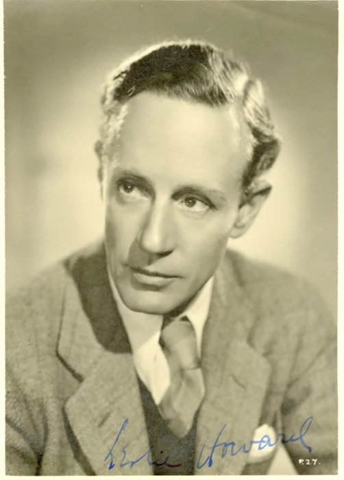 Leslie Howard autograph
