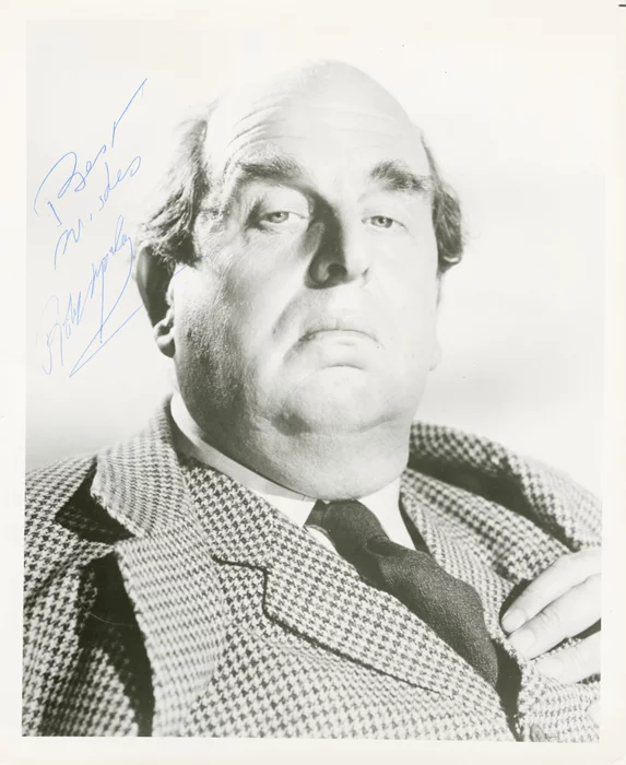Robert Morley autograph
