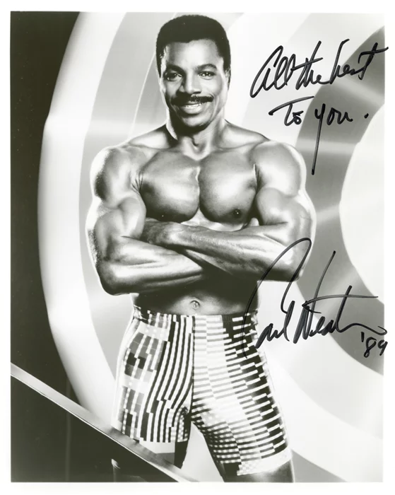 Carl Weathers autograph