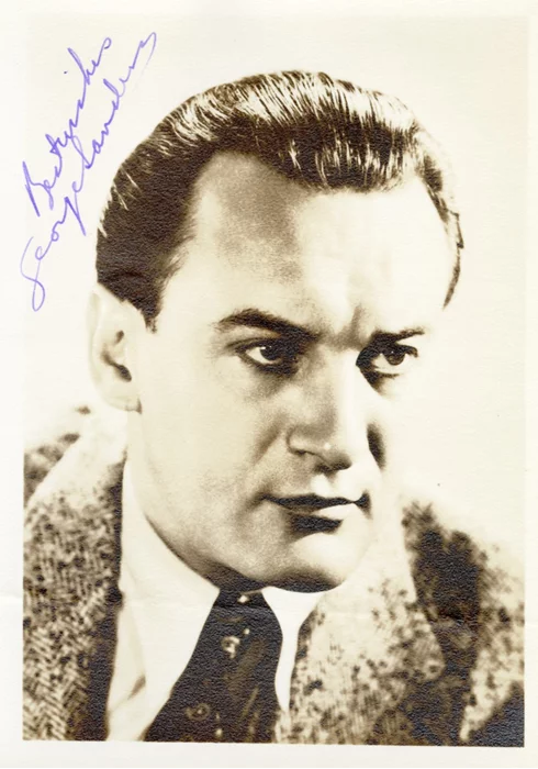 George Sanders autograph