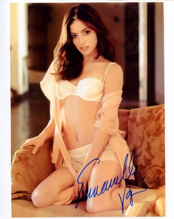 Emmanuelle Vaugier autograph