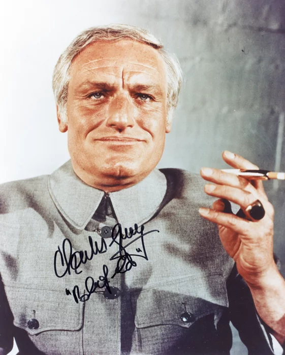 Charles Gray autograph