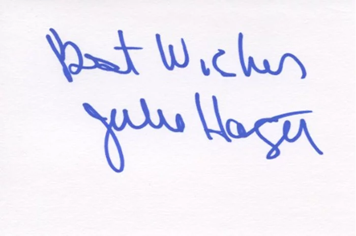 Julie Hagerty autograph