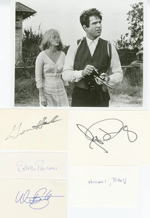 Bonnie and Clyde autograph