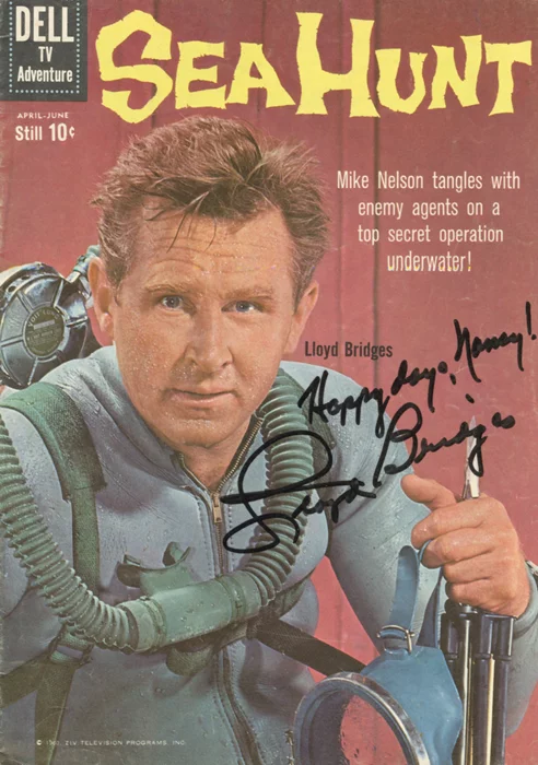 Lloyd Bridges autograph