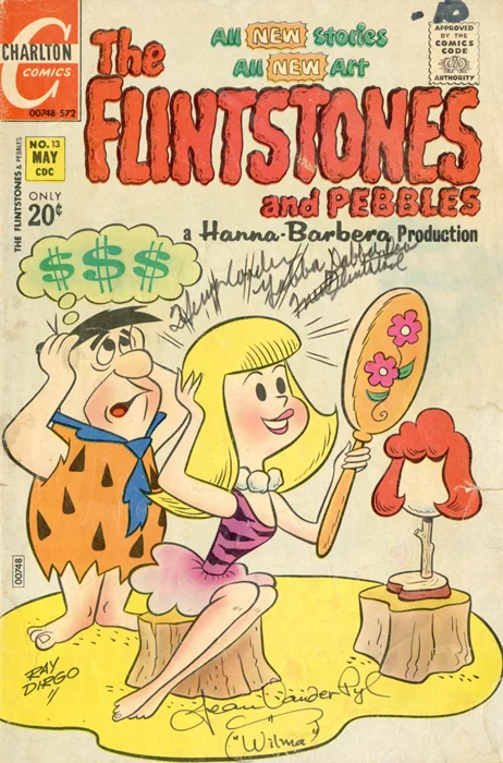 The Flintstones autograph