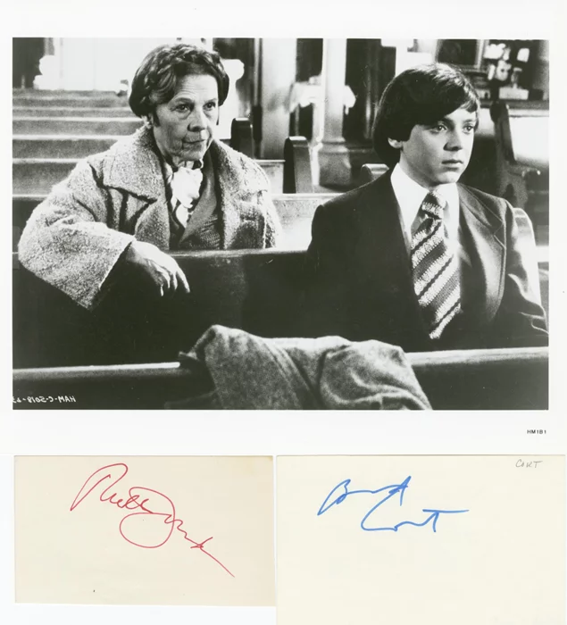 Harold and Maude autograph