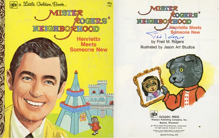 Fred Rogers autograph