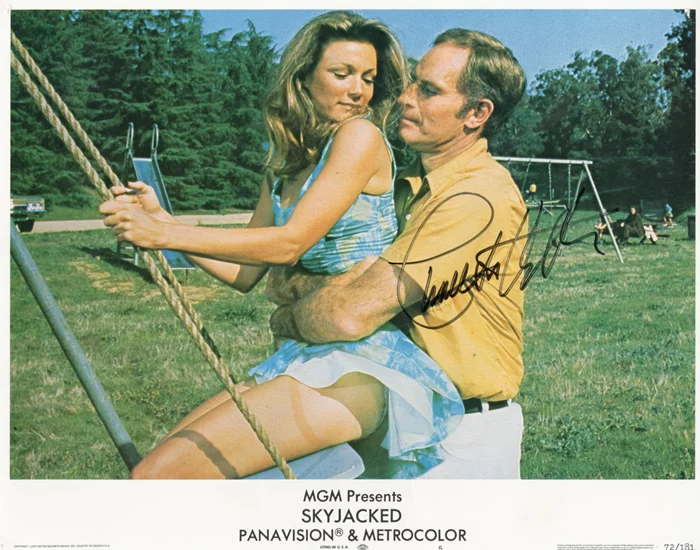 Charlton Heston autograph