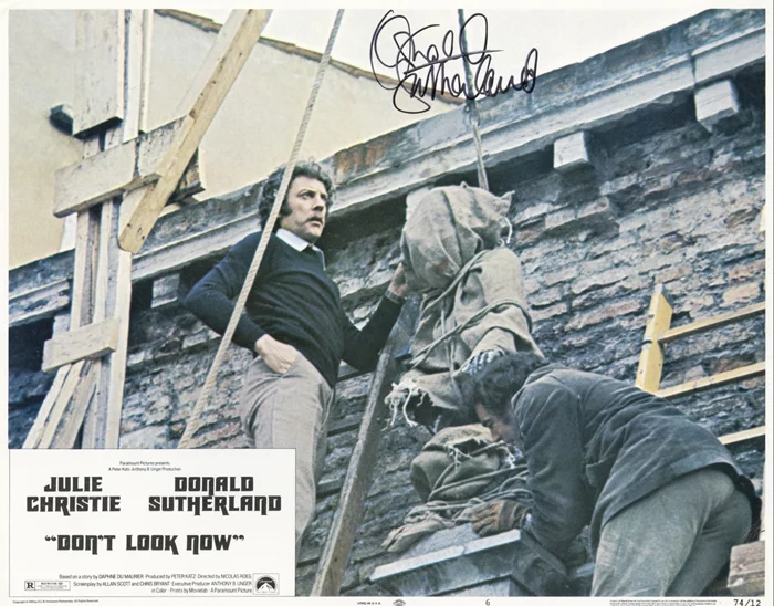 Donald Sutherland autograph