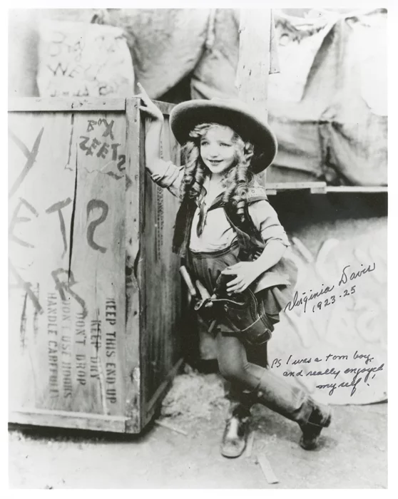 Virginia Davis autograph