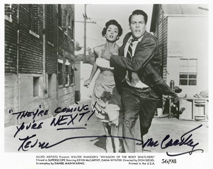 Kevin McCarthy autograph