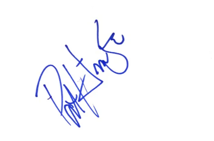 Pat Hingle autograph