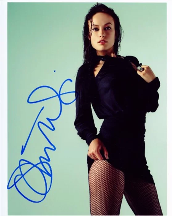 Olivia Wilde autograph