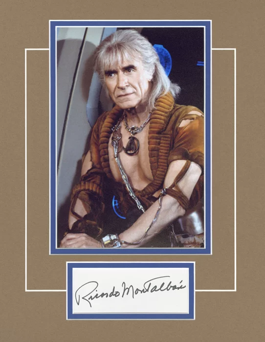 Ricardo Montalban autograph