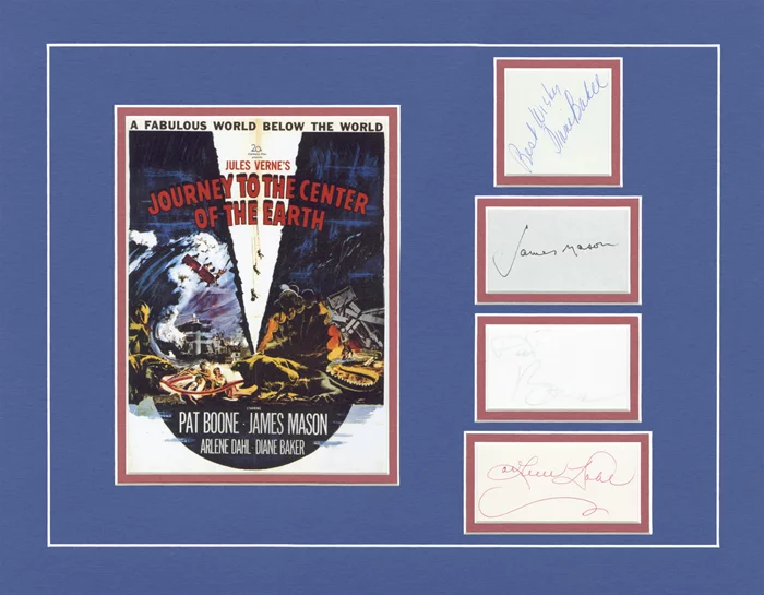 Journey to the Center of the Earth autograph