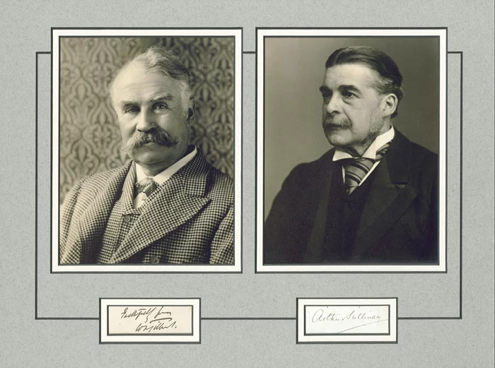 Gilbert & Sullivan autograph
