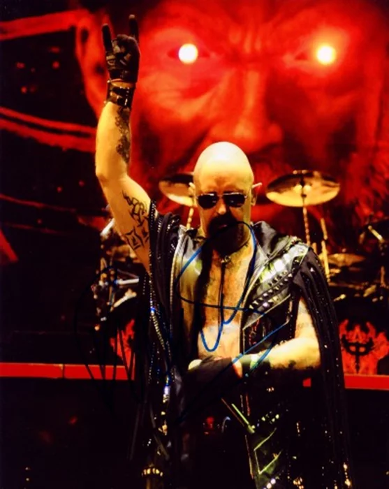 Rob Halford autograph