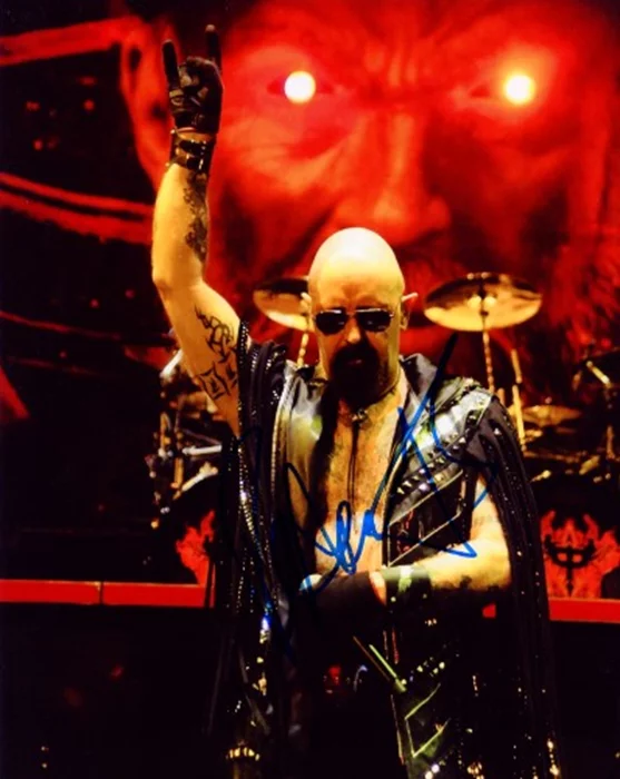 Rob Halford autograph