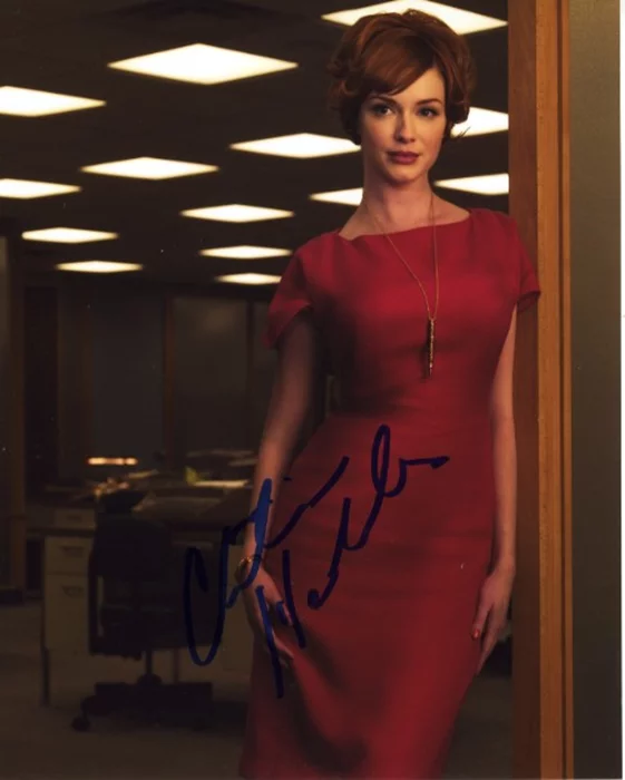 Christina Hendricks autograph