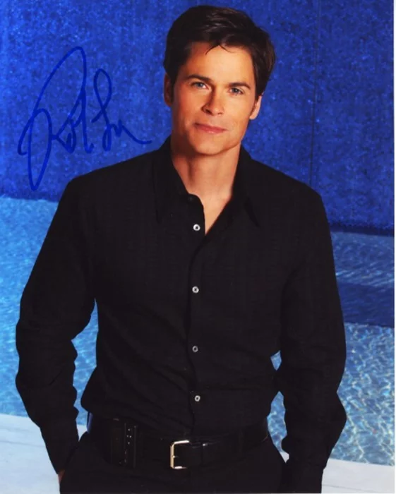Rob Lowe autograph