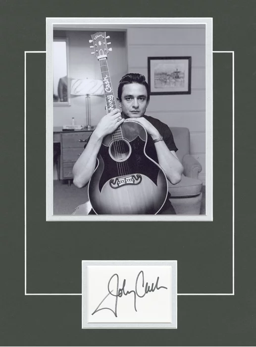 Johnny Cash autograph