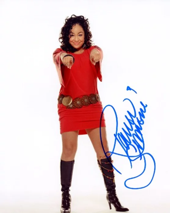 Raven-Symone autograph