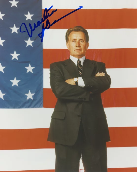 Martin Sheen autograph