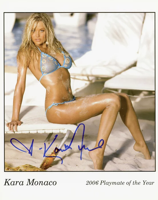 Kara Monaco autograph