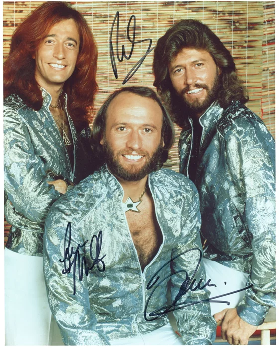 The Bee Gees autograph
