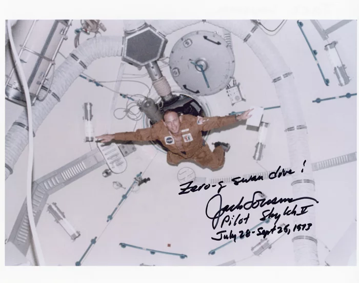 Jack Lousma autograph