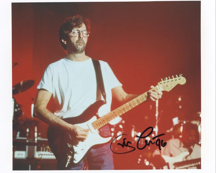 Eric Clapton autograph