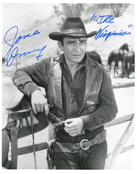 James Drury autograph
