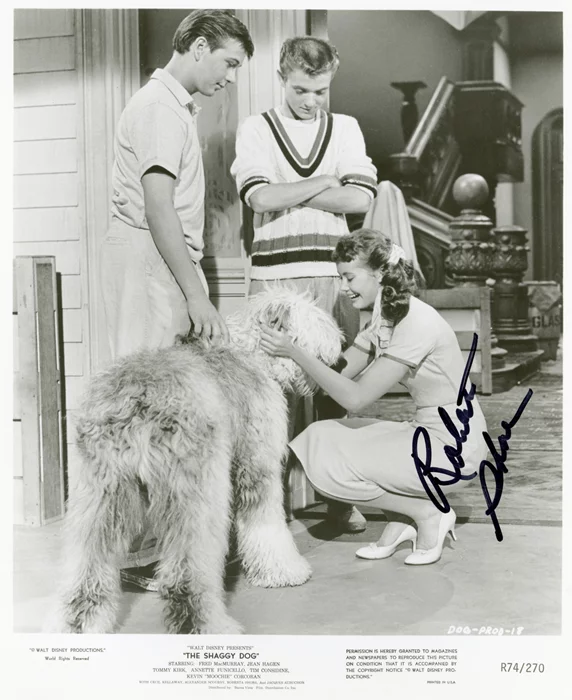 Roberta Shore autograph