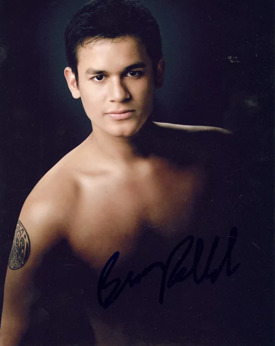 Bronson Pelletier autograph
