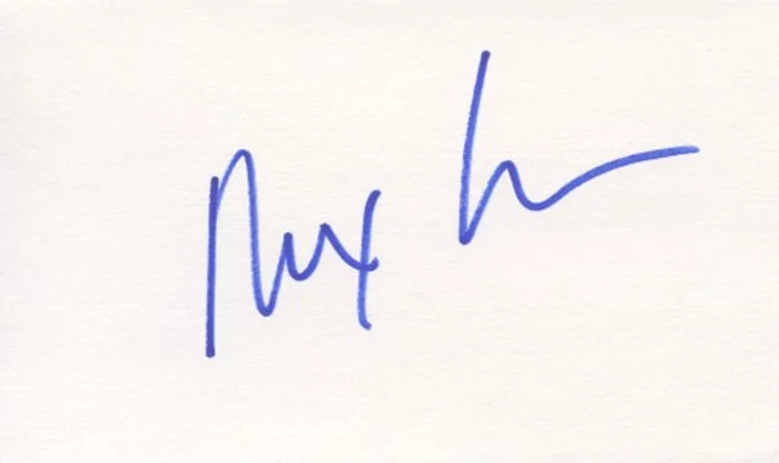 Rex Lee autograph