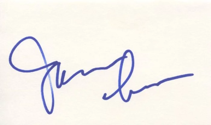 James Lesure autograph